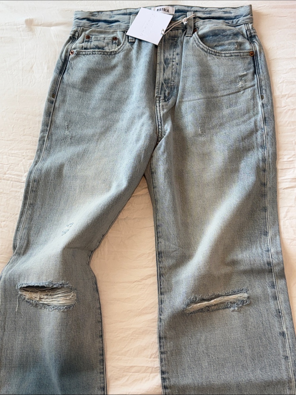 NWT Pistola Cassie High Rise Straight Jean